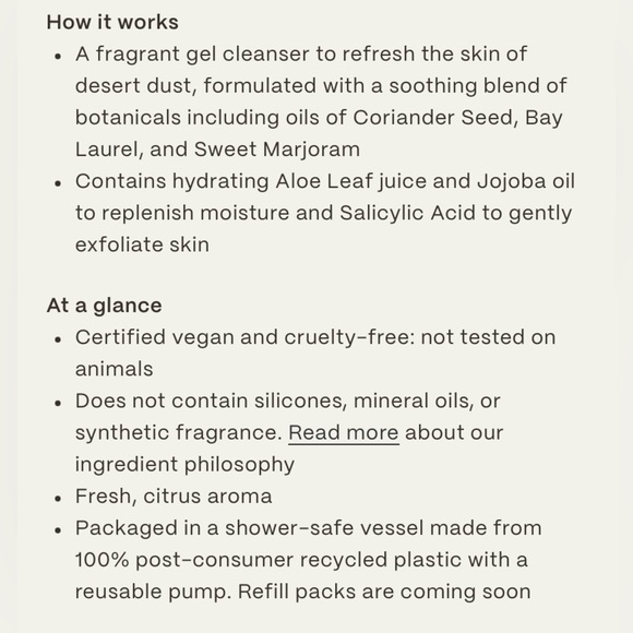 Twentynine Palms Pinyon Poet Body Wash - Picture 2 of 9